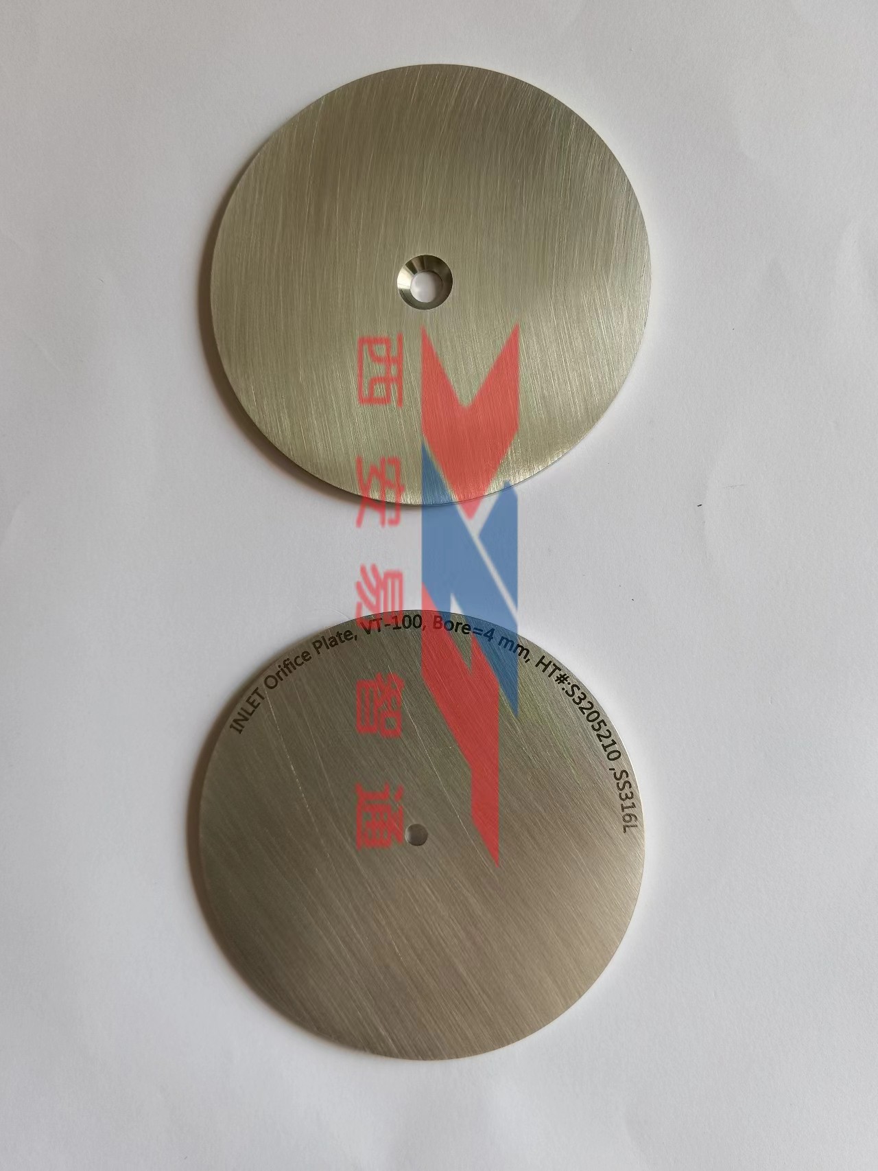  VT400节流孔板-不带手柄 