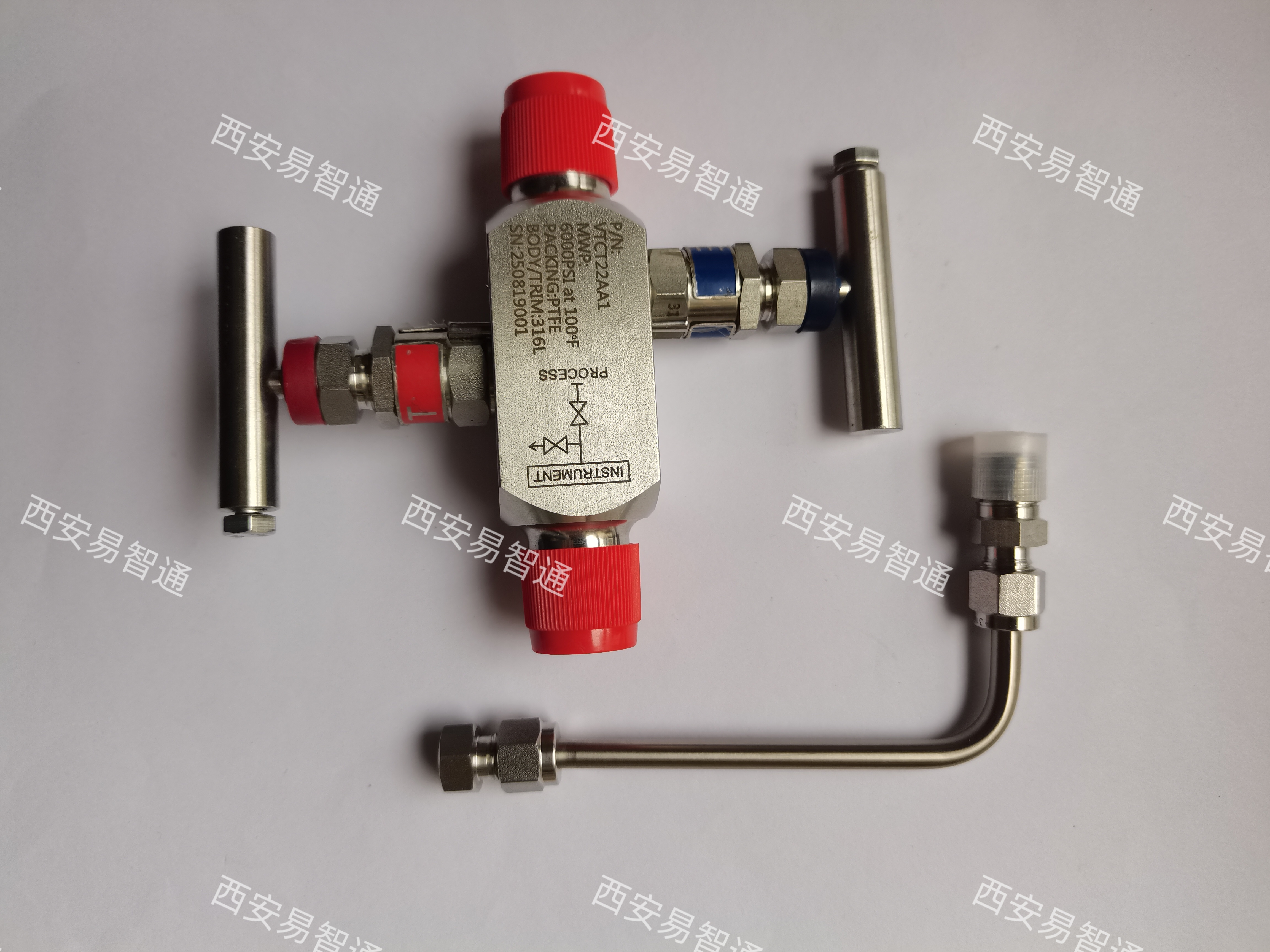  仪表二阀组-带排污管及堵头 