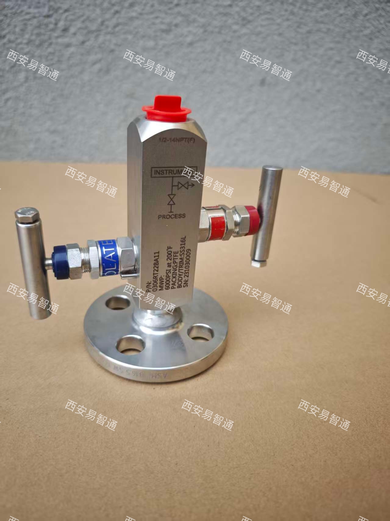  VT2仪表二阀组-SO法兰螺纹连接 