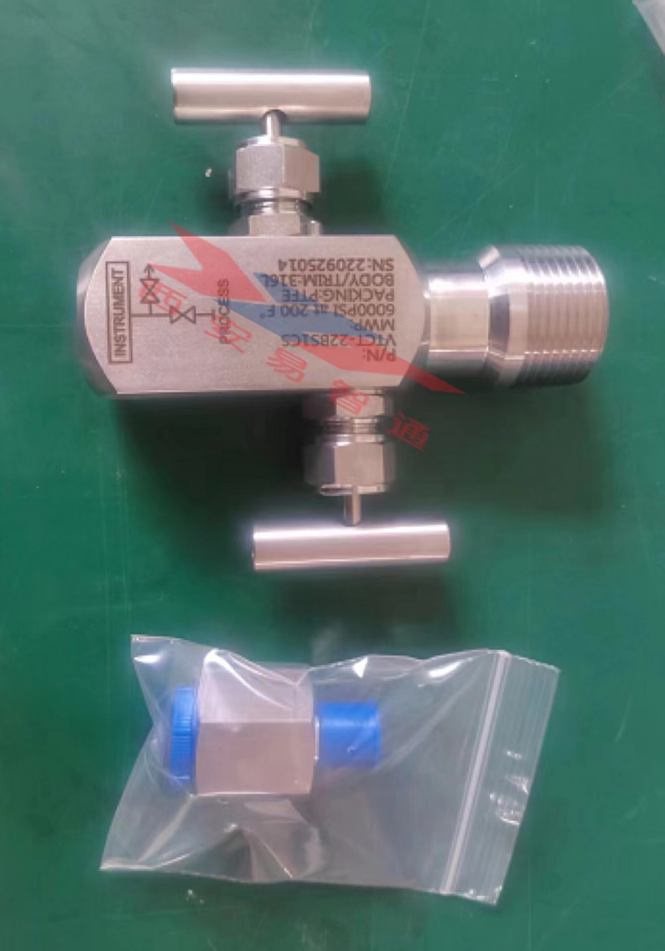 加工定制小尺寸仪表二阀组