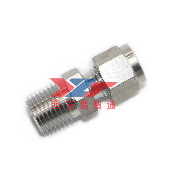 外螺纹卡套接头-英制TUBE管转ISO锥螺纹/PT